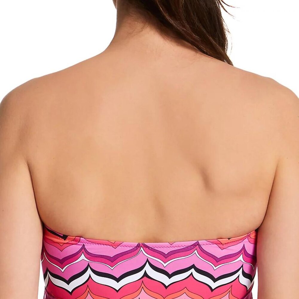 NWT Profile by GottexPalm Springs Bandeau One Piece Swimsuit - Picture 6 of 7